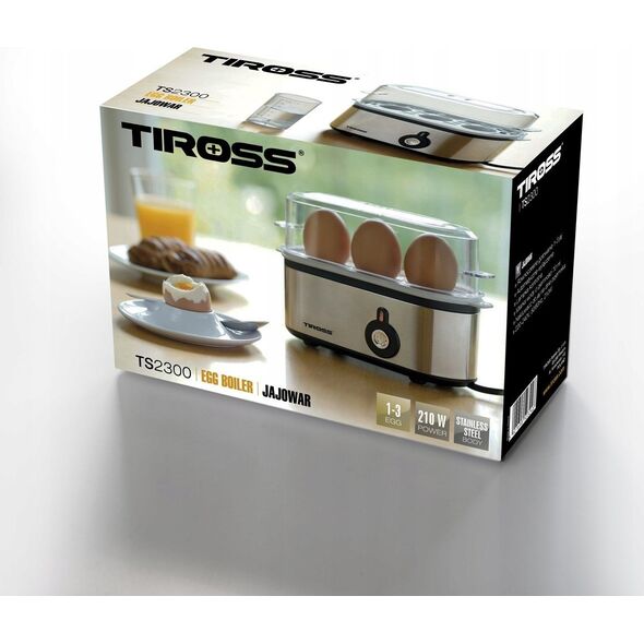 Jajowar Tiross Jajowar automatyczny do 3 jajek TS-2300 Tiross