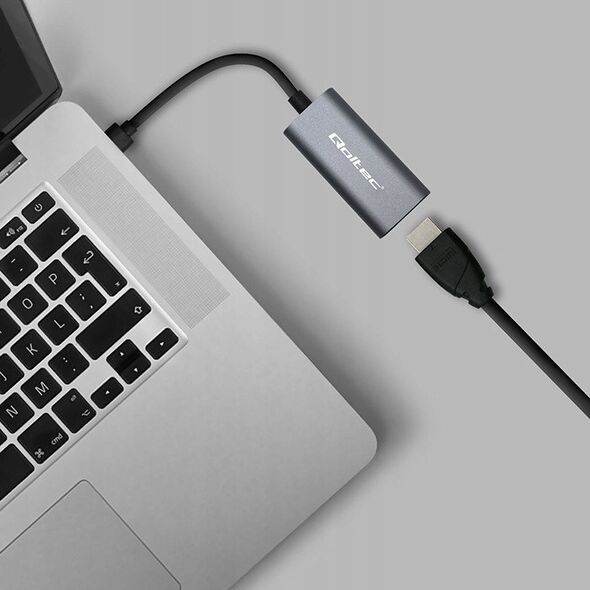Προσαρμογέας αλουμινίου USB-C σε HDMI 4K | 60Hz | 32AWG