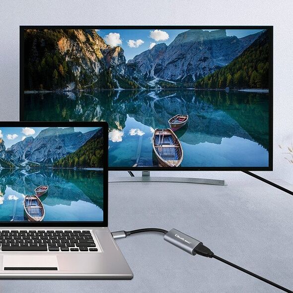 Προσαρμογέας αλουμινίου USB-C σε HDMI 4K | 60Hz | 32AWG