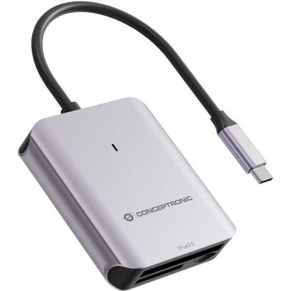 Αναγνώστης καρτών Conceptronic BIAN09G USB 3.2 Gen 2 Type-C Γκρι