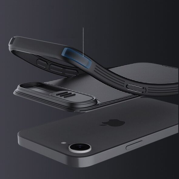 Θήκη Nillkin CamShield Pro Magnetic για iPhone 16e - μαύρο