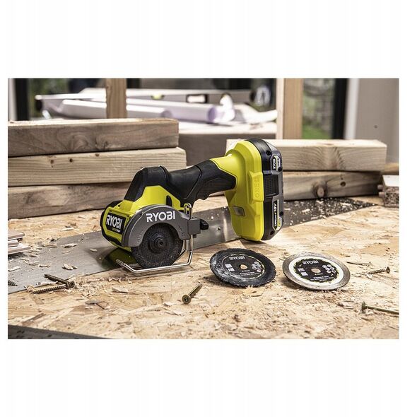 Cordless circular saw RYOBI ONE+ HP RCT18C-0, 18 V, 76 x 10 mm, without battery