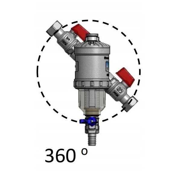Vario Term μαγνητικό φίλτρο 1x1" 7200031