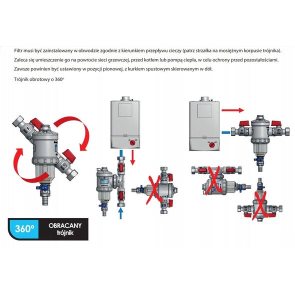Vario Term μαγνητικό φίλτρο 1x1" 7200031