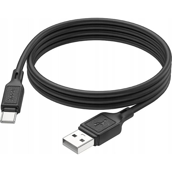 Kabel USB Hoco HOCO kabel USB A do Typ C 3A X90 1 m czarny