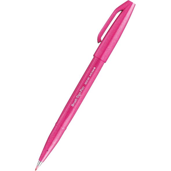 Πινέλο Pentel Brush Sign Pen SES15C ροζ