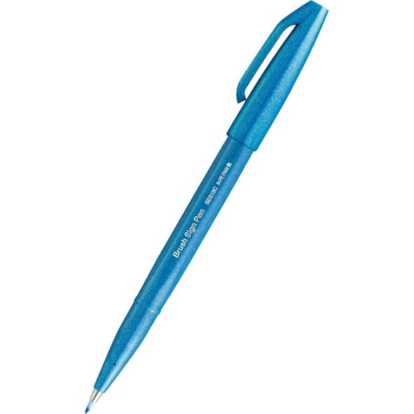 Πινέλο Pentel Brush Sign Pen SES15C μπλε