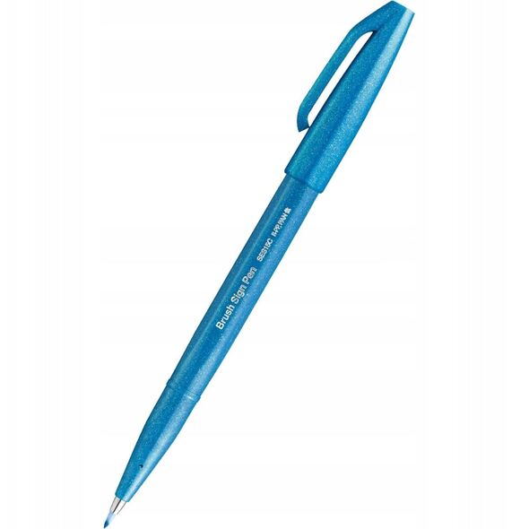 Πινέλο Pentel Brush Sign Pen SES15C μπλε