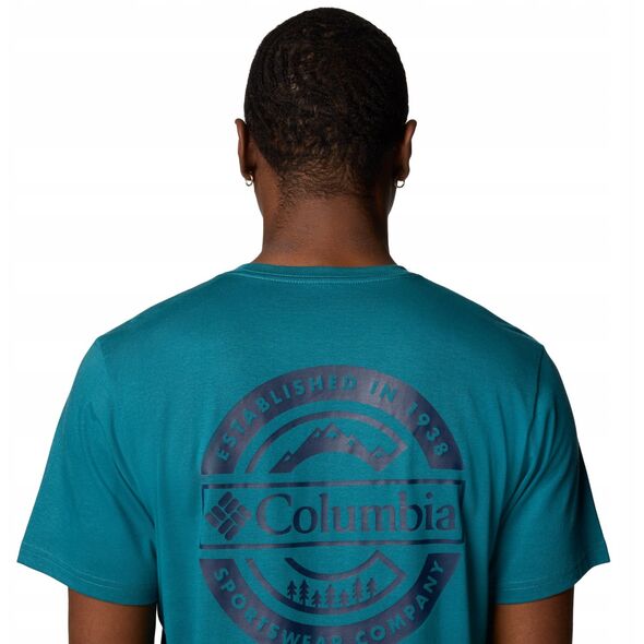 Columbia Rapid Ridge Back Graphic Tee II 1934824364 Πράσινο L