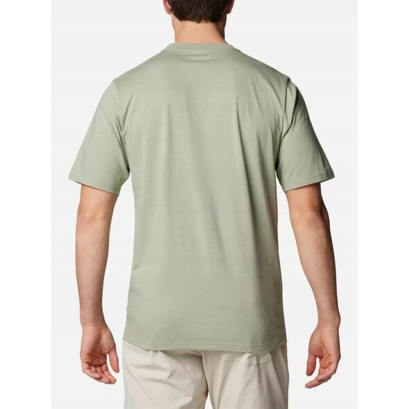 Κοντομάνικο Μπλουζάκι Columbia CSC Basic Logo SS 1680053354 Πράσινο L
