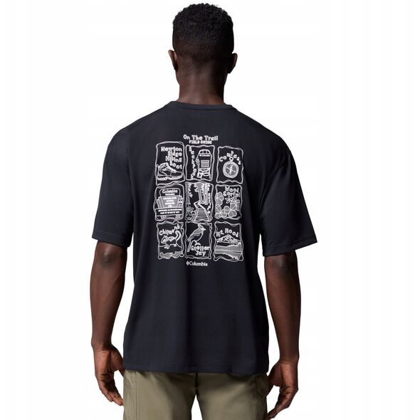 Columbia Cedar Trail Back Graphic Tee 2120381011 Μαύρο S