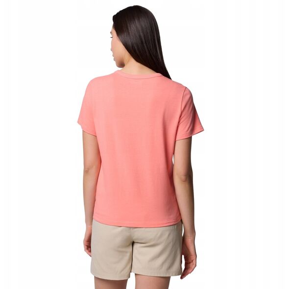 Columbia Sun Trek W SS II Tee 2119711685 Ροζ M