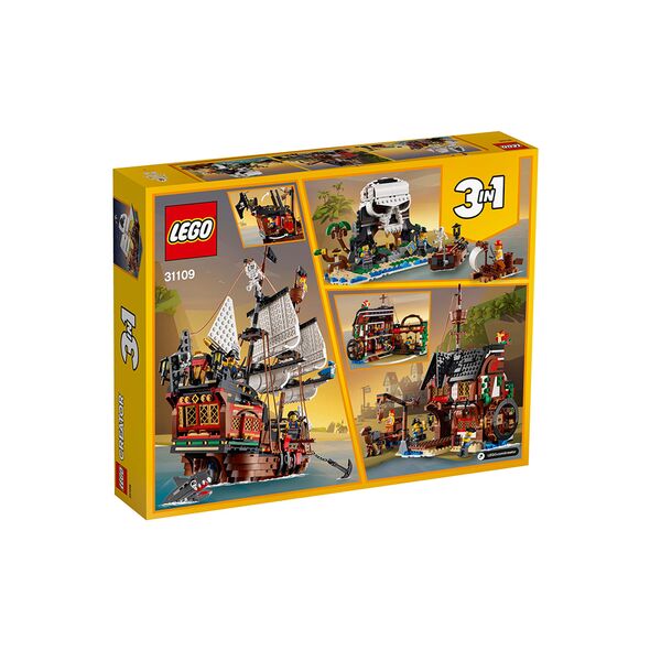 Lego Creator: Pirate Ship (31109) (LGO31109) έως 12 άτοκες Δόσεις