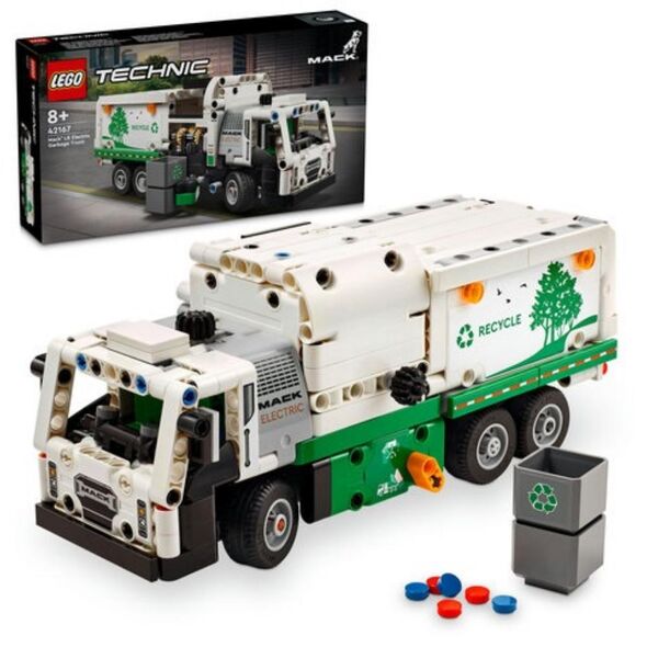 Lego Technic Mack Lr Electric Garbage Truck (42167) (LGO42167) έως 12 άτοκες Δόσεις