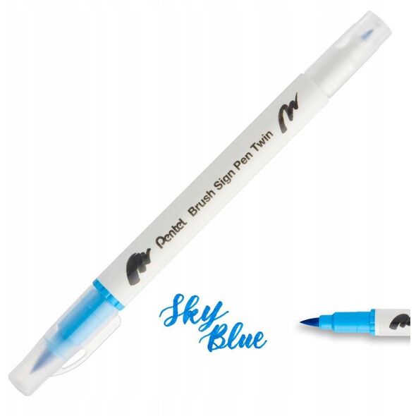 Πινέλο Pentel Brush Sign Pen Twin SESW30