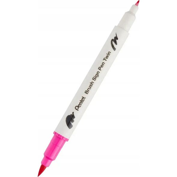 Pisaki pędzelkowe Pentel Brush Sign Pen Twin SESW3