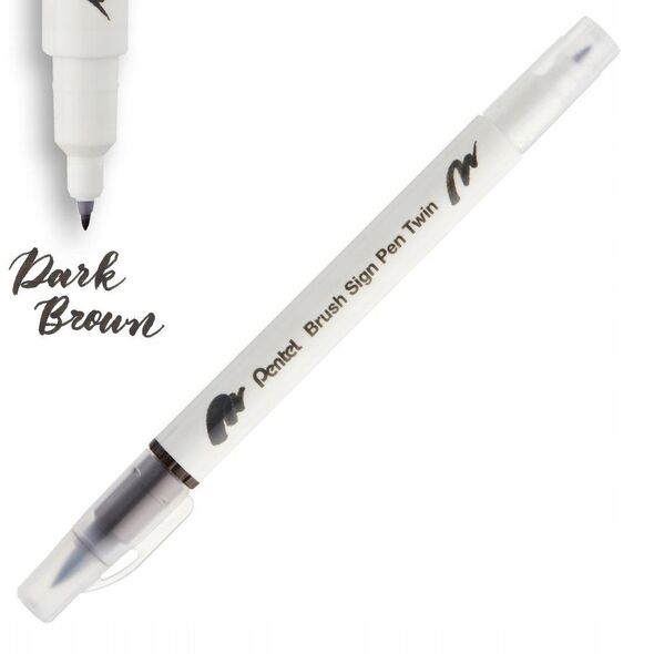 Πινέλο Pentel Brush Sign Pen Twin SESW30