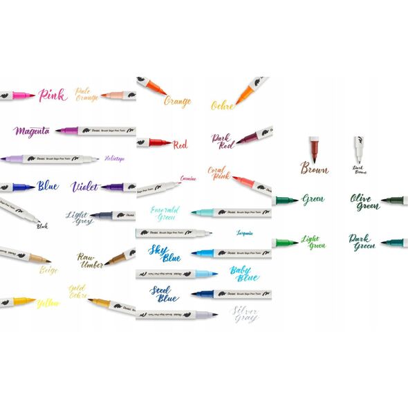 Πινέλο Pentel Brush Sign Pen Twin SESW30
