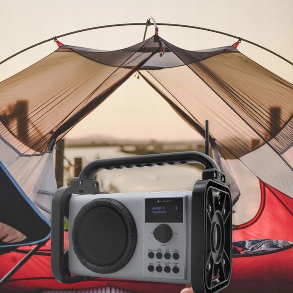 ΡΑΔΙΟ SOUNDMASTER DAB80SG DAB+ / FM-RDS, BT 5.0, AKU Li-Ion, 5W