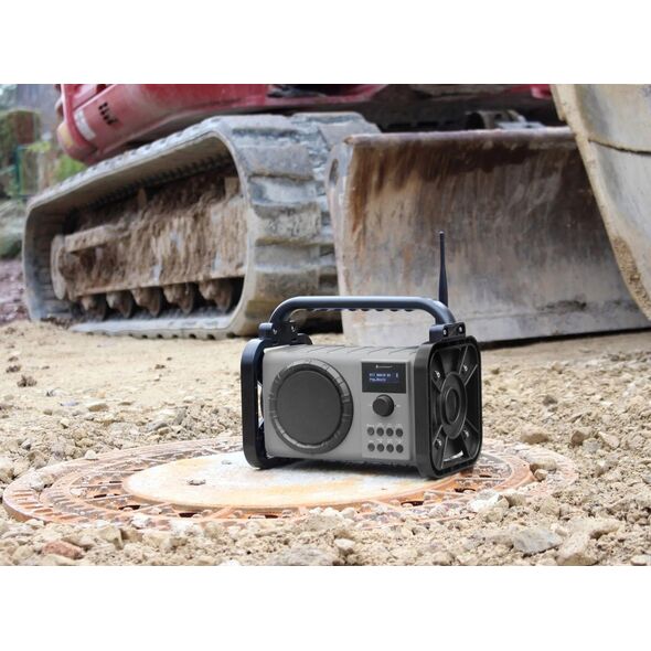 ΡΑΔΙΟ SOUNDMASTER DAB80SG DAB+ / FM-RDS, BT 5.0, AKU Li-Ion, 5W