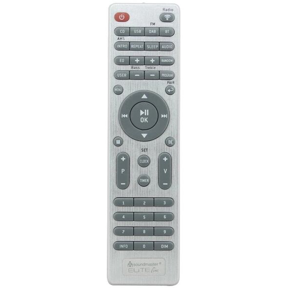 ΣΥΣΤΗΜΑ ΠΟΛΥΜΕΣΩΝ Soundmaster ICD2060SI WLAN/DAB+/FM CD/MP3 USB, BT LED 2x15W