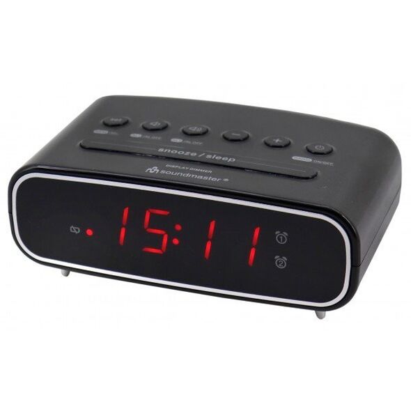 ΡΑΔΙΟΞΥΠΝΗΤΗΡΙ SOUNDMASTER UR111SW FM-PLL, ΔΙΠΛΟΣ ΣΥΝΑΓΕΡΜΟΣ ΞΥΠΝΗΜΑ ΜΕ ΡΑΔΙΟ/ΗΧΟ