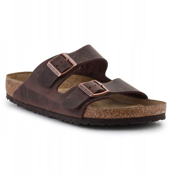 Birkenstock Arizona FL WB Habana 452761 Καφέ 45