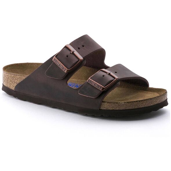 Birkenstock Arizona FL WB Habana 452761 Καφέ 44