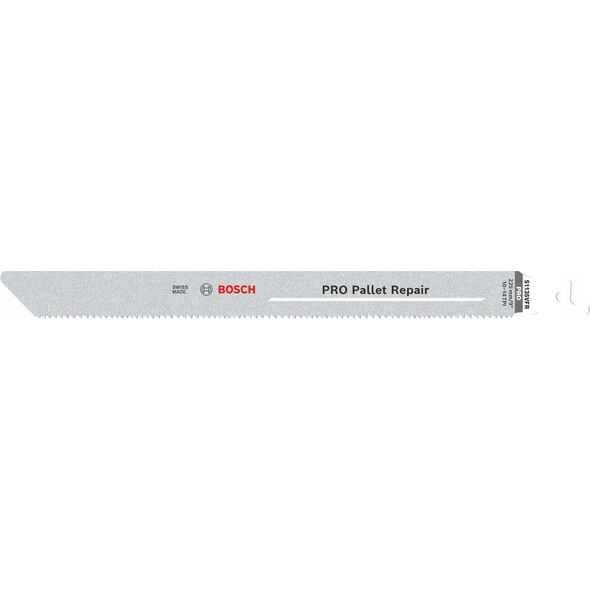 BOSCH BRZESZCZOT DO PIŁY SZABLASTEJ PRO PALLET REPAIR S1135VFR 1,25 x 19 x 225mm /5szt.