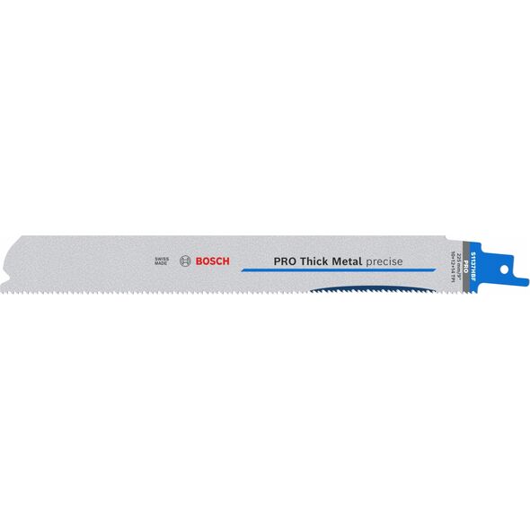BOSCH BRZESZCZOT DO PIŁY SZABLASTEJ PRO THICK METAL PRECISE S1137HBF 1,1 x 25 x 225mm /25szt.