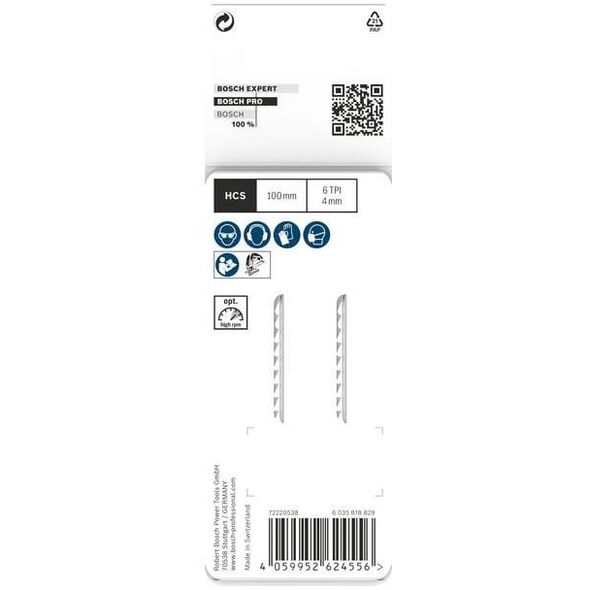 BOSCH BRZESZCZOT T PRO PLASTICS PP CLEAN T102D 100 mm /2szt.