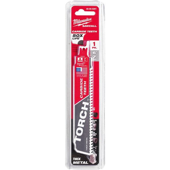 MILWAUKEE BRZESZCZOT S TCT TORCH 150mm/8T /1szt.