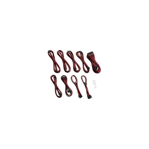 CableMod Zestaw kabli, Czerwony (ZUAD-995)