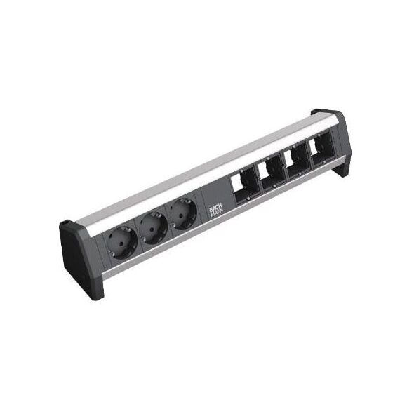 Listwa zasilająca Bachmann Bachmann DESK 3x Gniazda 4xABD GST18 - 902.003