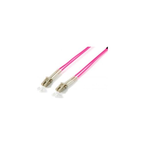 Equip Patchcord światłowodowy, LC/LC, OM4, 1m (255511)