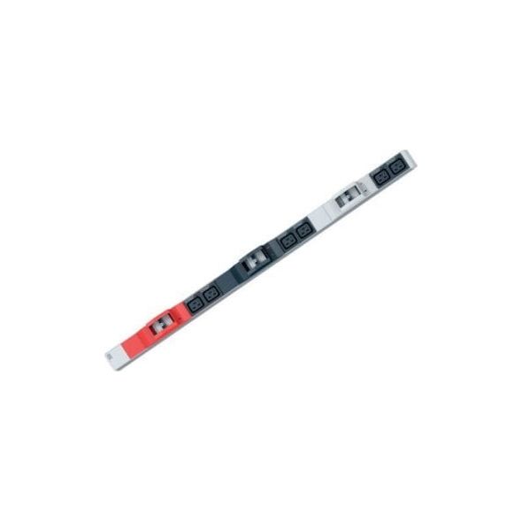 Bachmann BACHMANN IT PDU ALU 0HE 6x C19 6x wyłącznik CEE 3x32A czerwony