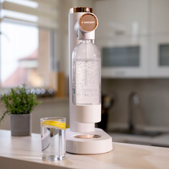 Saturator wody Wessper AQUAFRIZZ + butla Co2 BIAŁY (WES082-WH K)