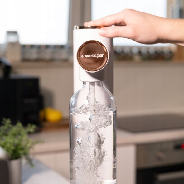 Saturator wody Wessper AQUAFRIZZ + butla Co2 BIAŁY (WES082-WH K)
