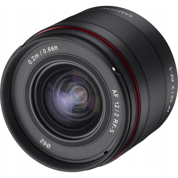 Samyang AF 12mm f/2.0 RF-S lens for Canon