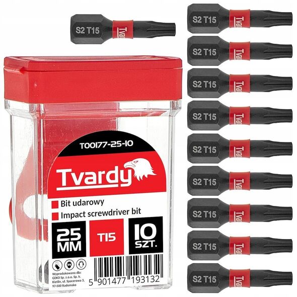 Μύτη κρούσης T15 25mm S2 – κουτί (10/120)