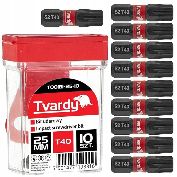 Μύτη κρούσης T40 25mm S2 – κουτί (10/120)