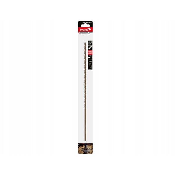 Χρυσό τρυπάνι για μέταλλο μακρύ 6.0 x 330mm HSS DIN1869 (50/100/200)