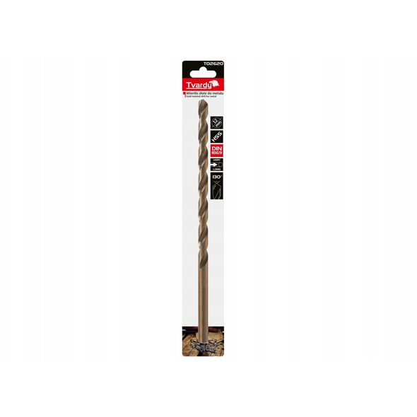 Χρυσό τρυπάνι για μέταλλο μακρύ 12.0 x 295mm HSS DIN1869 (25/100)