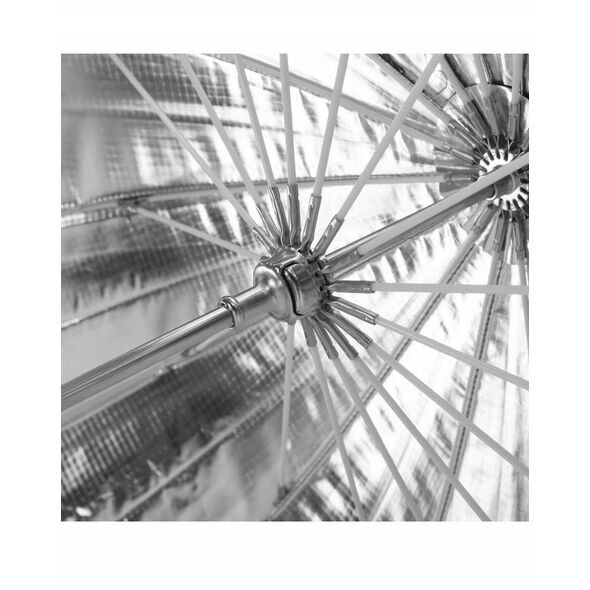 GlareOne Orb Silver 100 cm - ασημένια ομπρέλα με διαχύτη