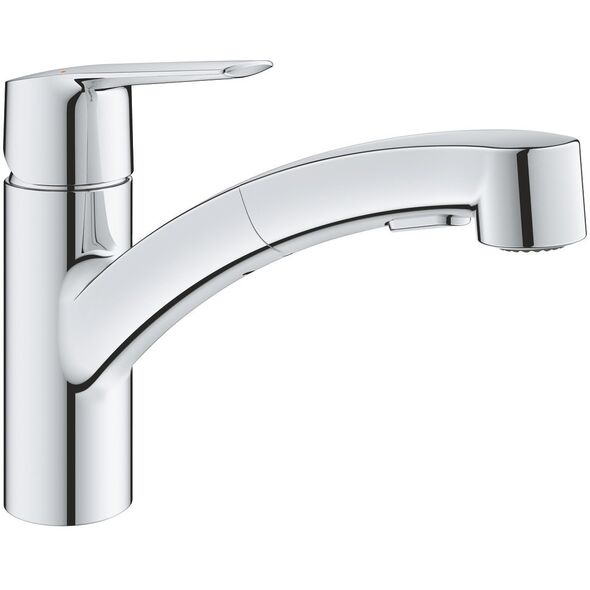 GROHE START μίκτης νεροχύτη, με εκτεινόμενο στόμιο, χρώμιο