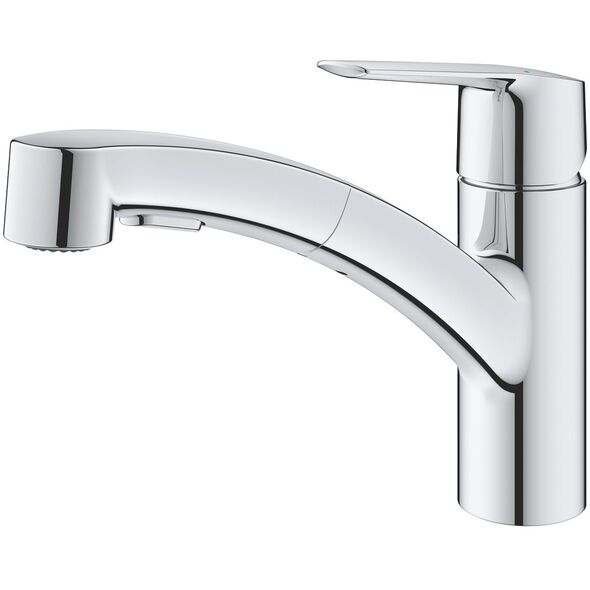 GROHE START μίκτης νεροχύτη, με εκτεινόμενο στόμιο, χρώμιο