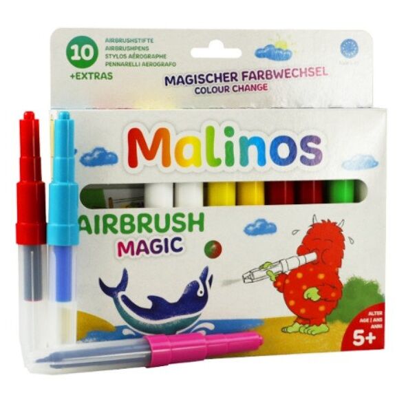 Amewi Airbrush Magic 10er συμπεριλαμβανομένων 4 στένσιλ