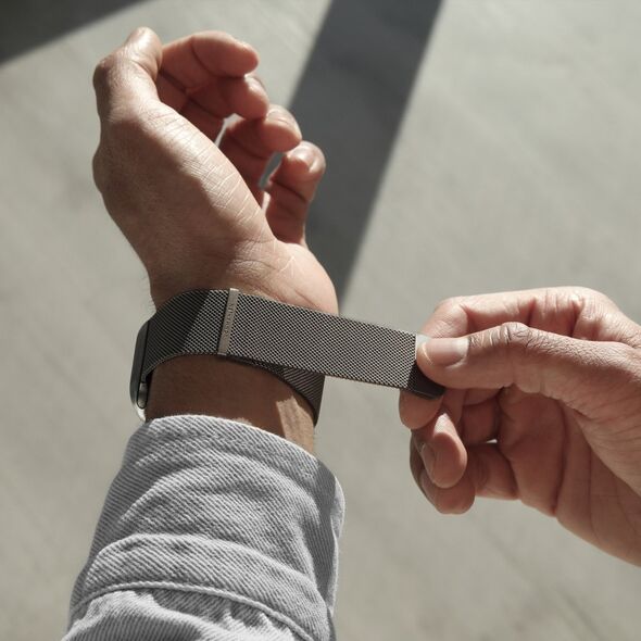 Milanese Loop 2 38 | 40 | 41mm One Size - Granite Gray