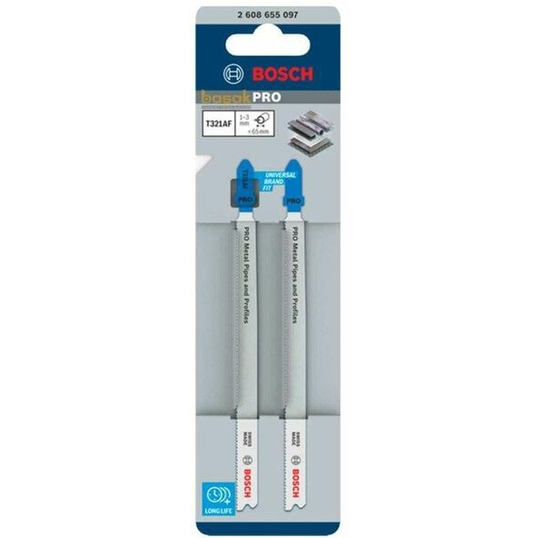 BOSCH BRZESZCZOT T PRO METAL PIPES AND PROFILES T321AF 132 mm /2szt.