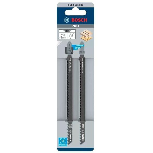 BOSCH BRZESZCZOT T PRO WOOD PRECISE T344DP 152 mm /2szt.